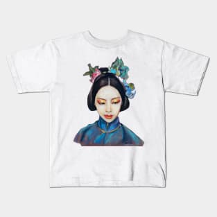 Geisha, japan Kids T-Shirt